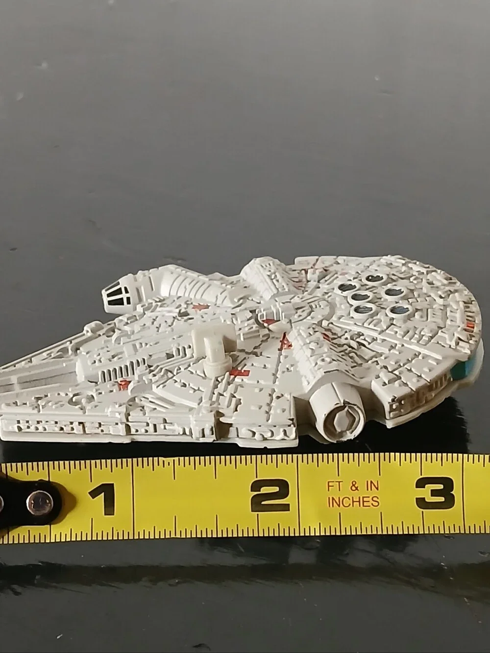 Hot Wheels Star Wars starships Millennium Falcon and a Y-Wing